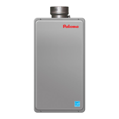 Paloma PH2-20R DVSN use and care manual