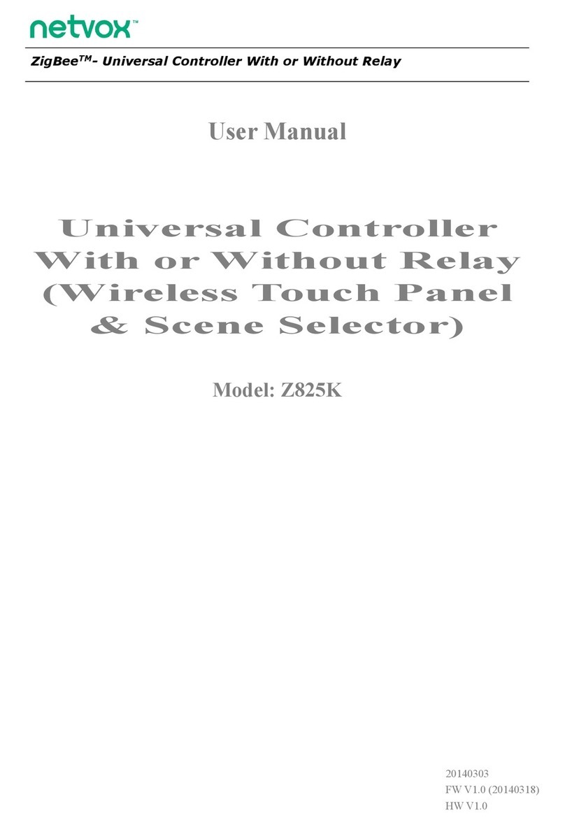 netvox Z825K user manual