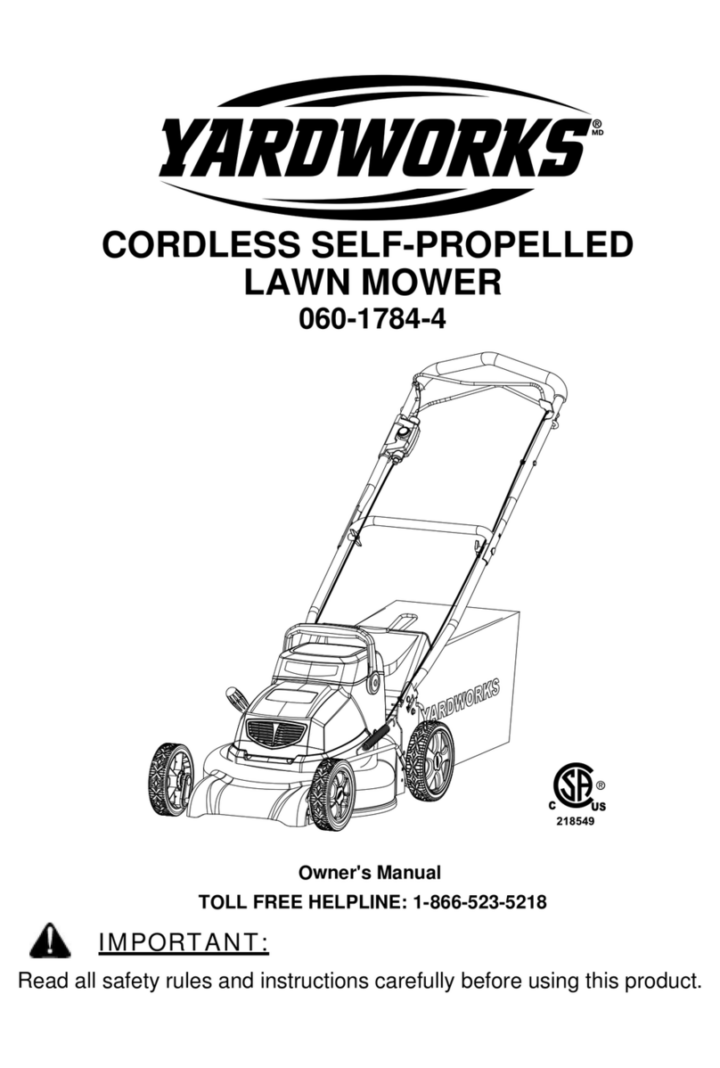 Yard Works 060-1784-4 owner's manual