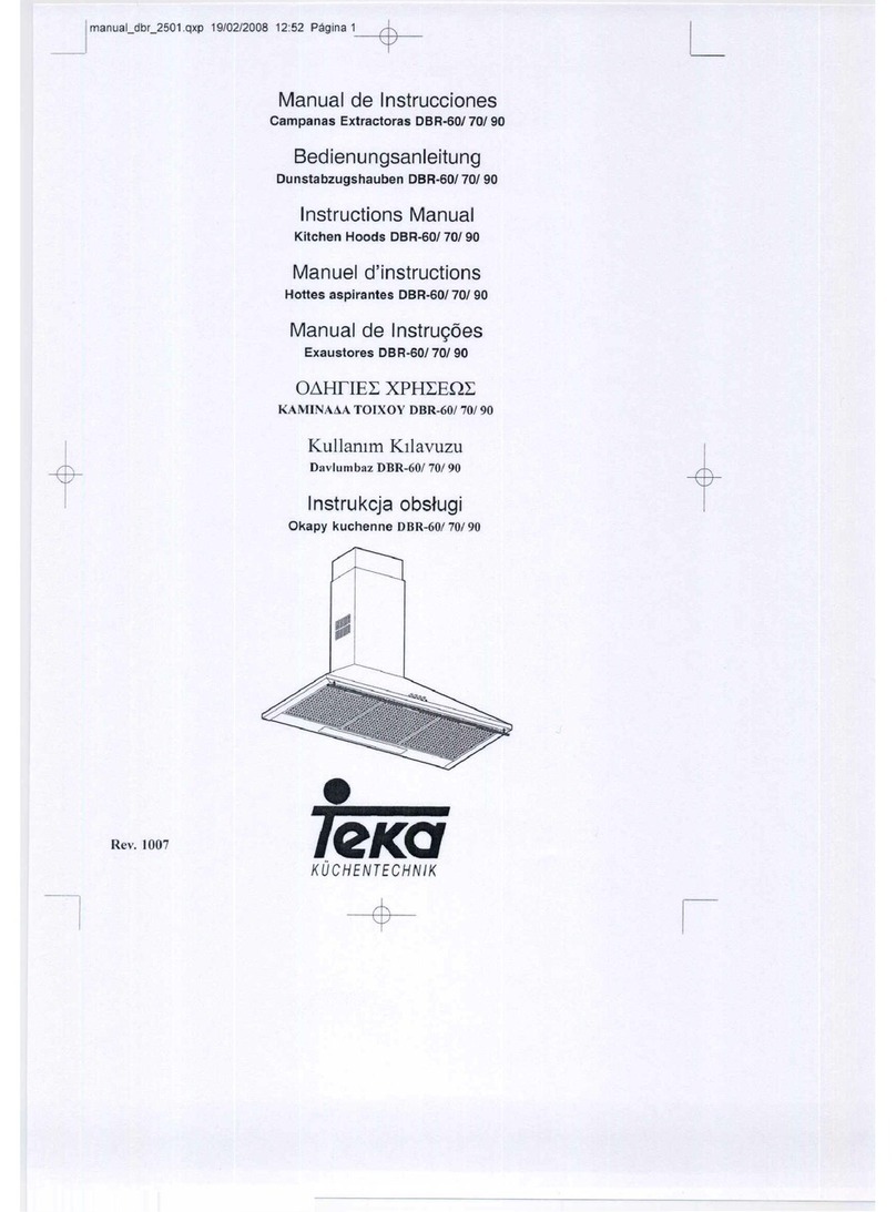 Teka DBR-60 Instruction m