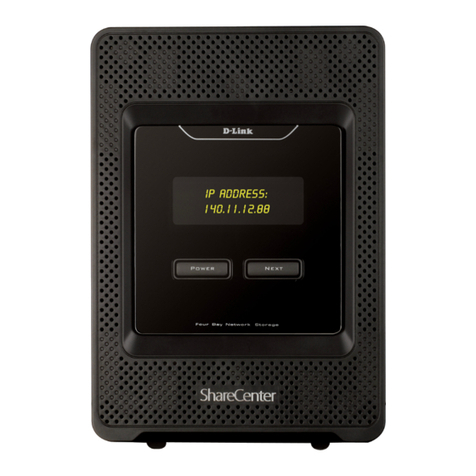 D-Link ShareCenter Quattro DNS-345 User manual D-Link ShareCenter Quattro DNS-345 User manual