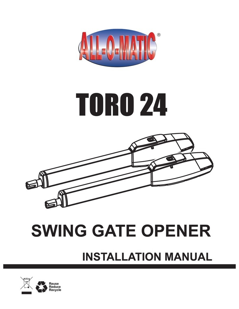 ALLOMATIC TORO 24 User manual