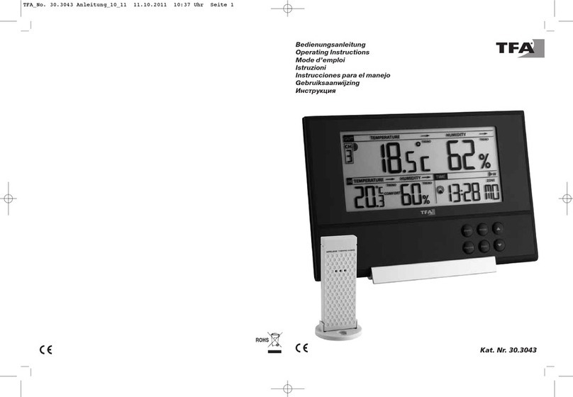 TFA Pure 30.3043 operating instructions