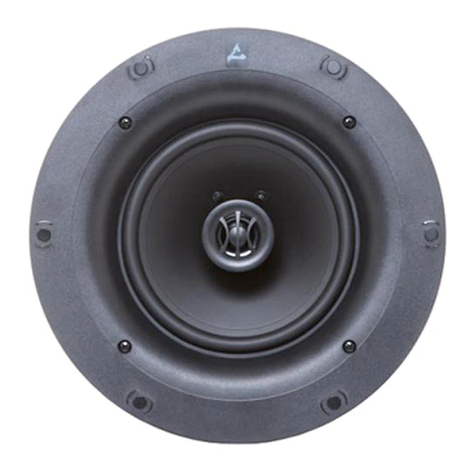 Origin Acoustics E60 installation manual