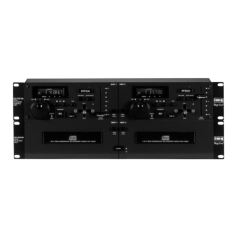 IMG STAGE LINE CD-302DJ instruction manual