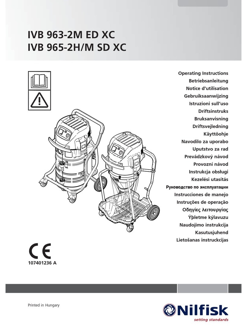 Nilfisk-Advance IVB 963-2M ED XC User manual