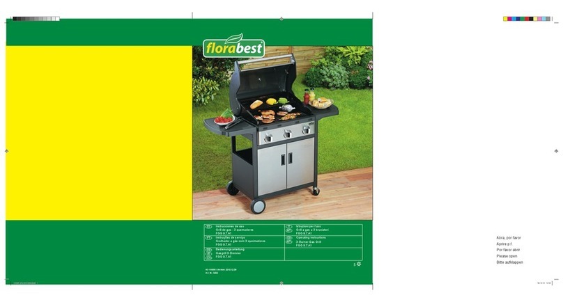 FLORABEST FGG 9.7.A1 operating instructions