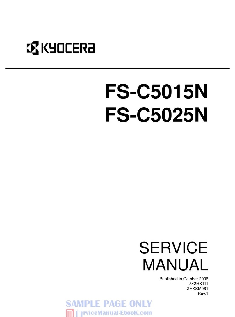 Kyocera FS-C5015N User manual
