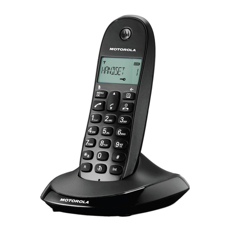 Motorola C1001LA User manual