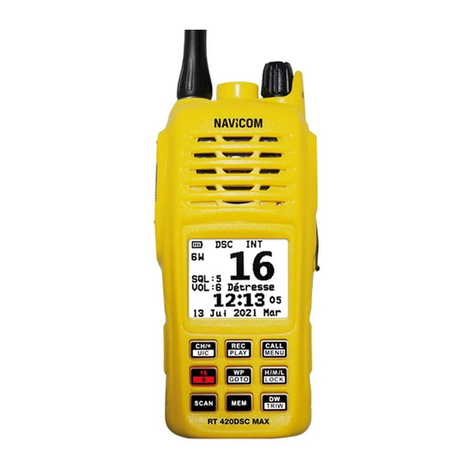 NAVICOM RT-420DSC User manual