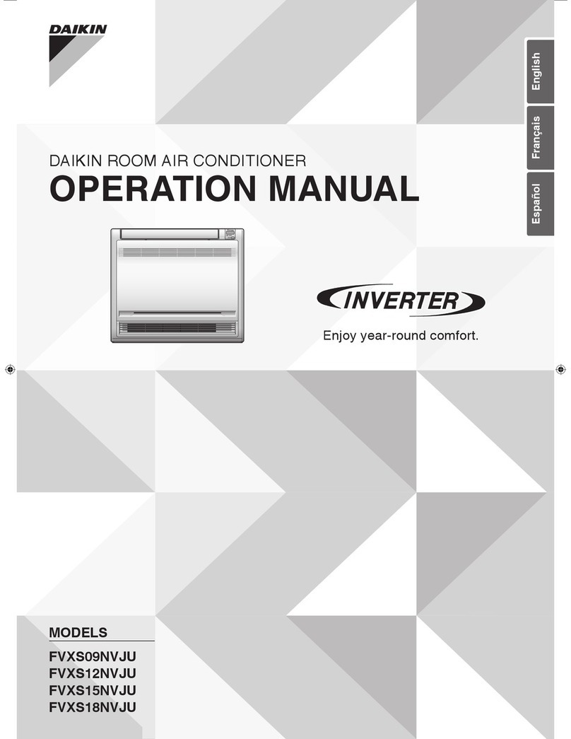 Daikin FVXS09NVJU User manual Daikin FVXS09NVJU User manual