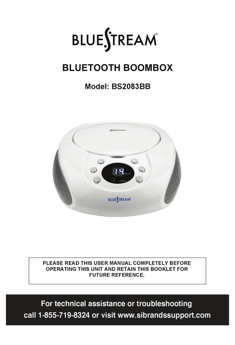 Bluestream BS2083BB user manual