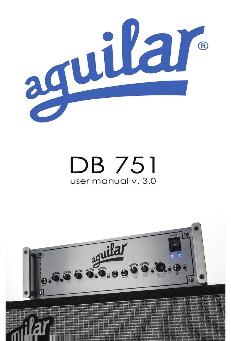 Aguilar DB 751 User manual
