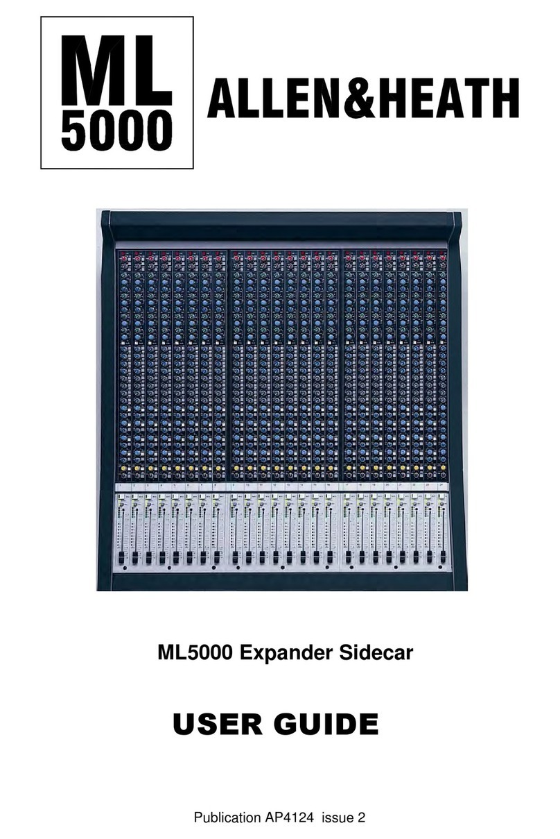 ALLEN & HEATH ML5000 user guide