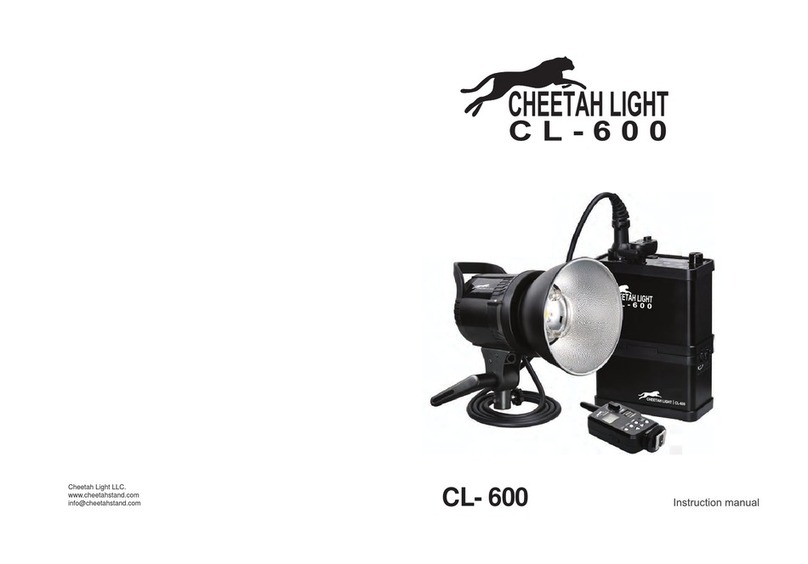 Cheetah CL-600 User manual