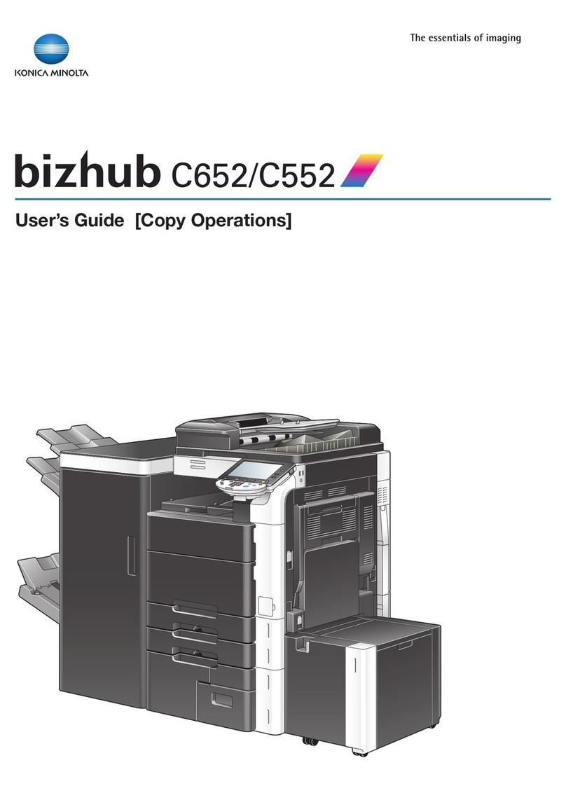Konica Minolta bizhub C652 Series user guide