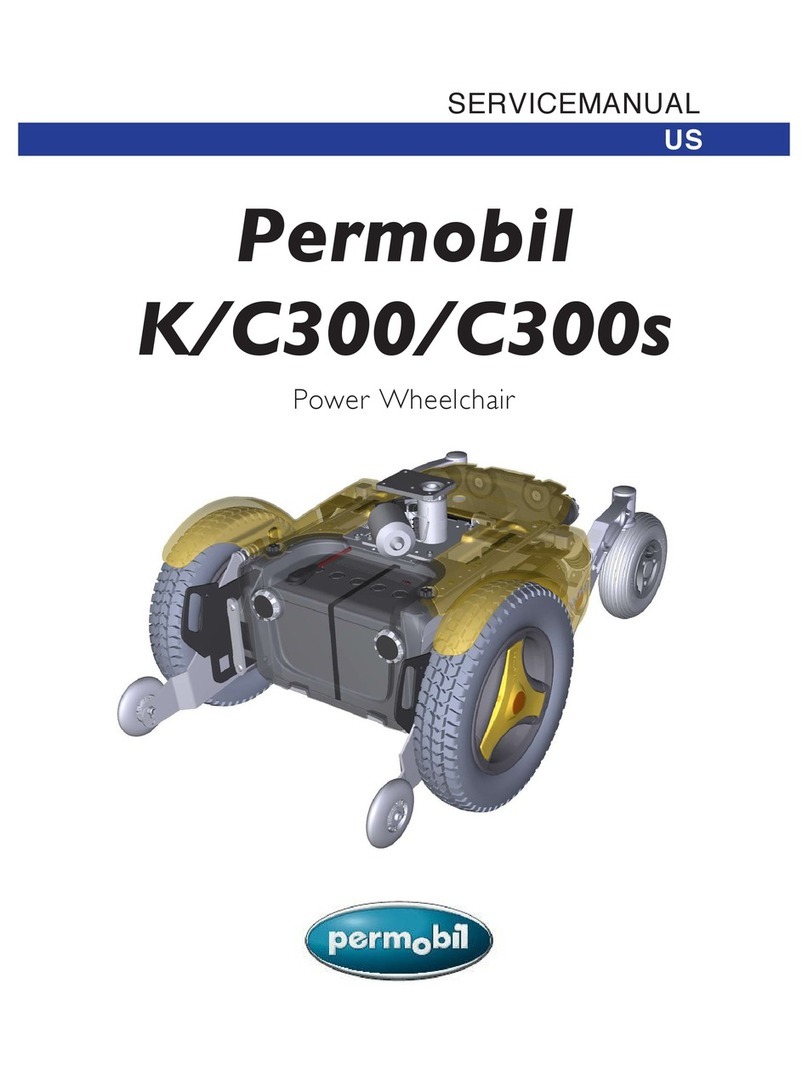 Permobil K User manual