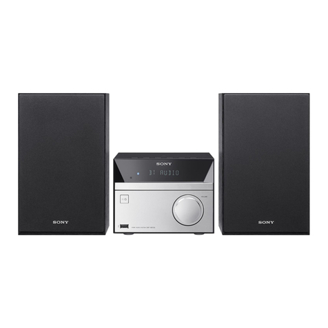 Sony CMT-SBT20B operating instructions