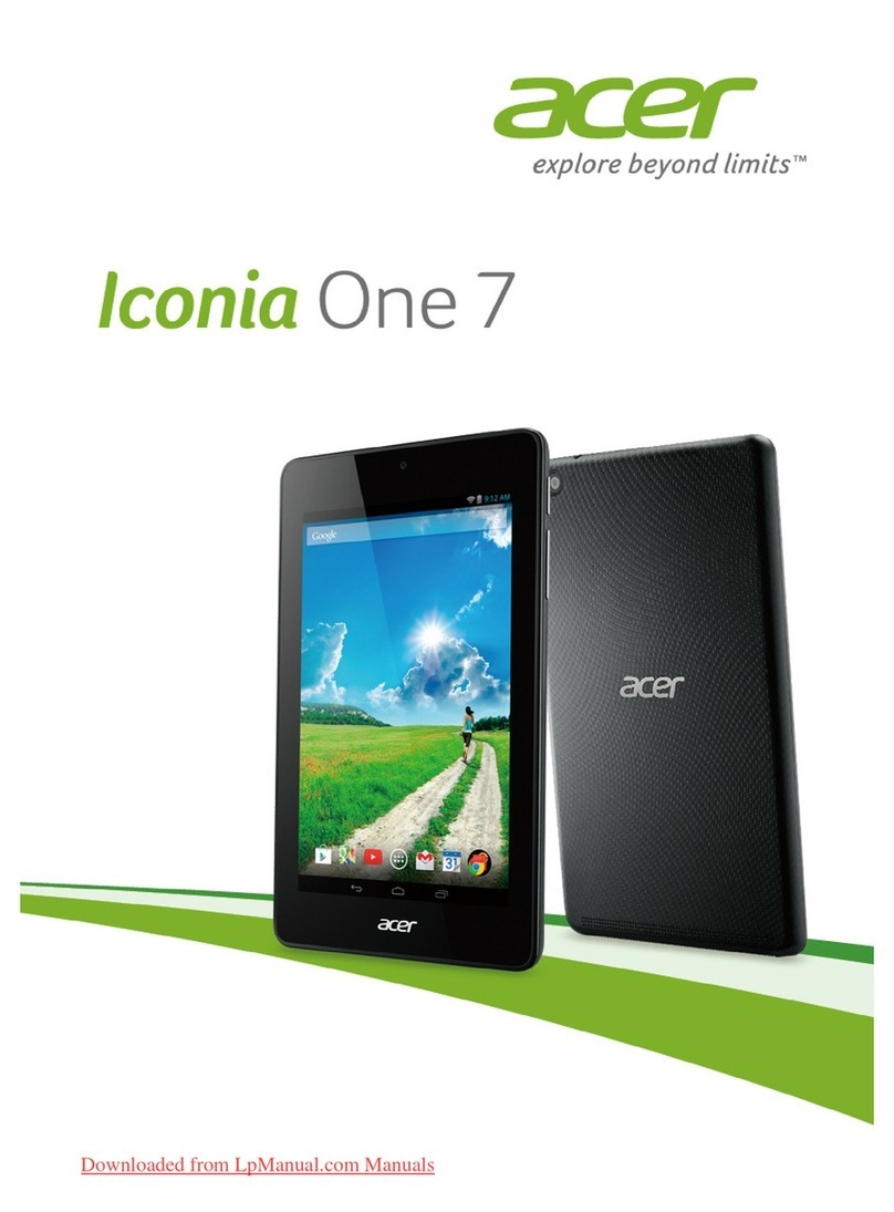 Acer Iconia One 7 B1-730HD User manual