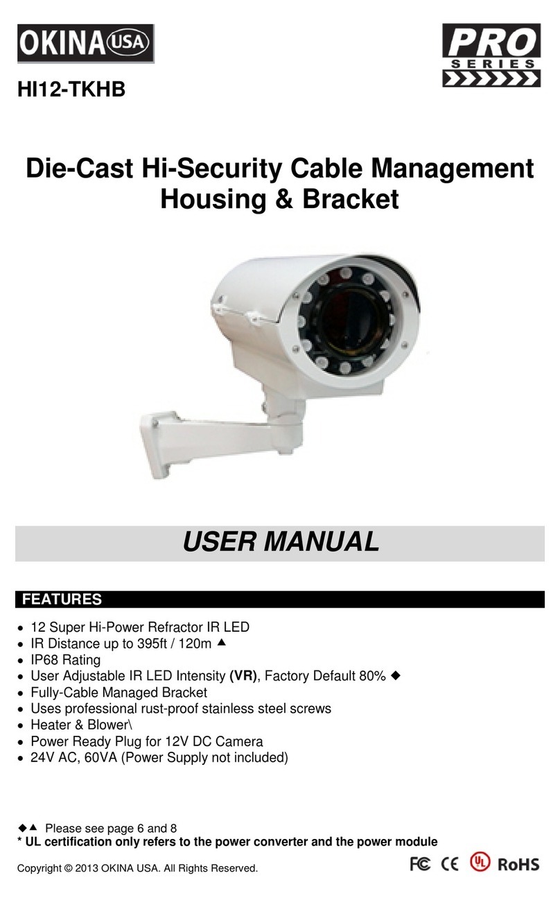 Okina USA HI12-TKHB user manual