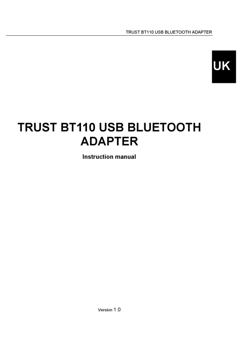 Trust BT110 instruction manual