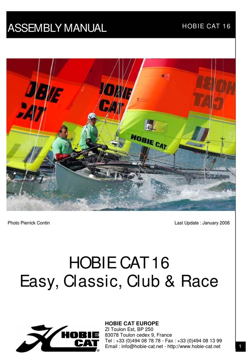 Hobby Cat 16 Easy Assembly manual