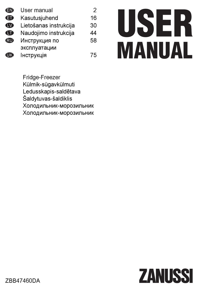 Zanussi ZBB47460DA User manual