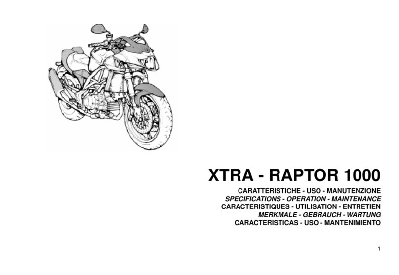 Cagiva XTRA - RAPTOR 1000 Installation guide