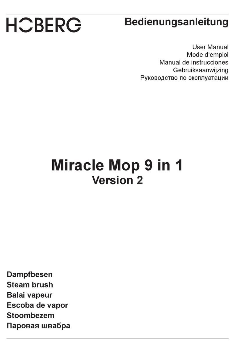 Hoberg Miracle Mop 9 in 1 Version 2 user manual