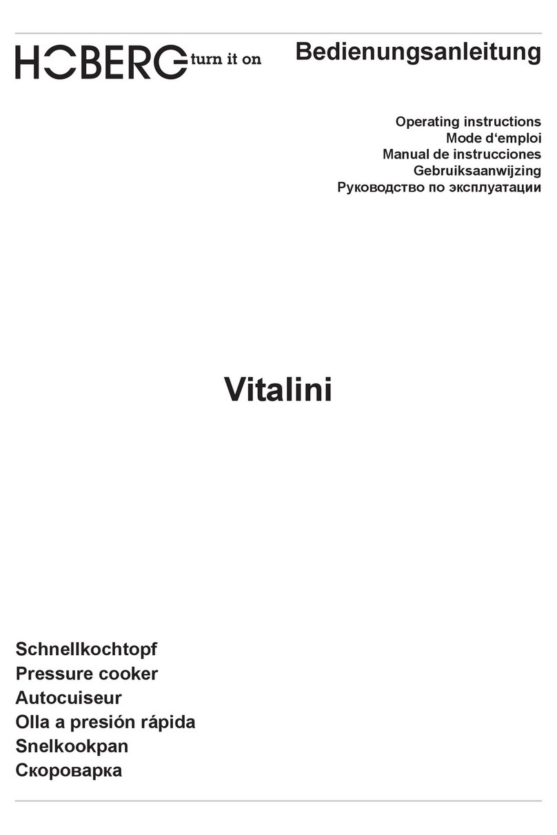 Hoberg Vitalini operating instructions