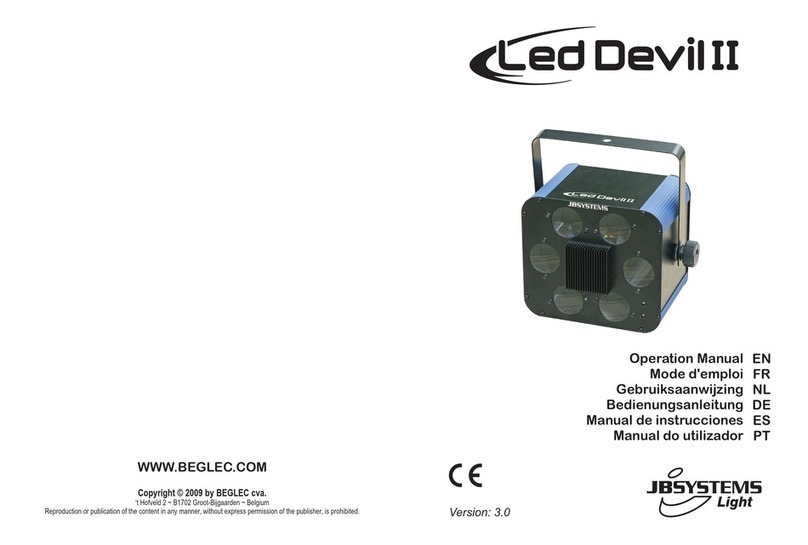 JB Systems Light Led Devil II User manual