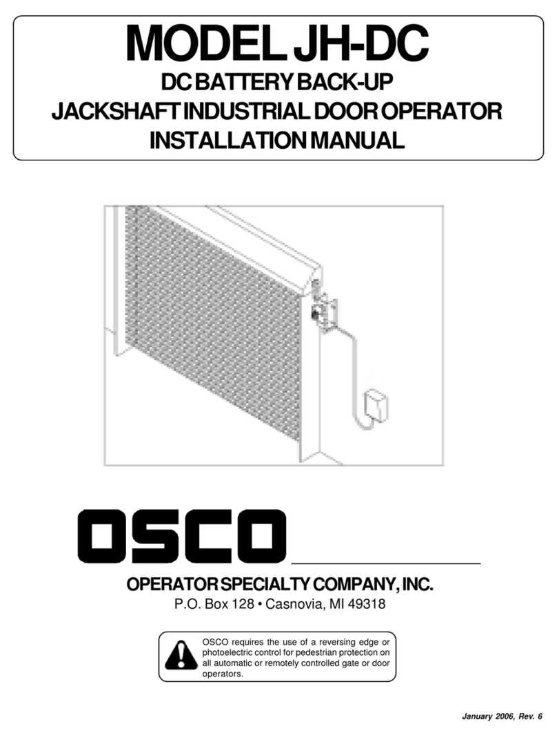 OSCO JH-DC User manual