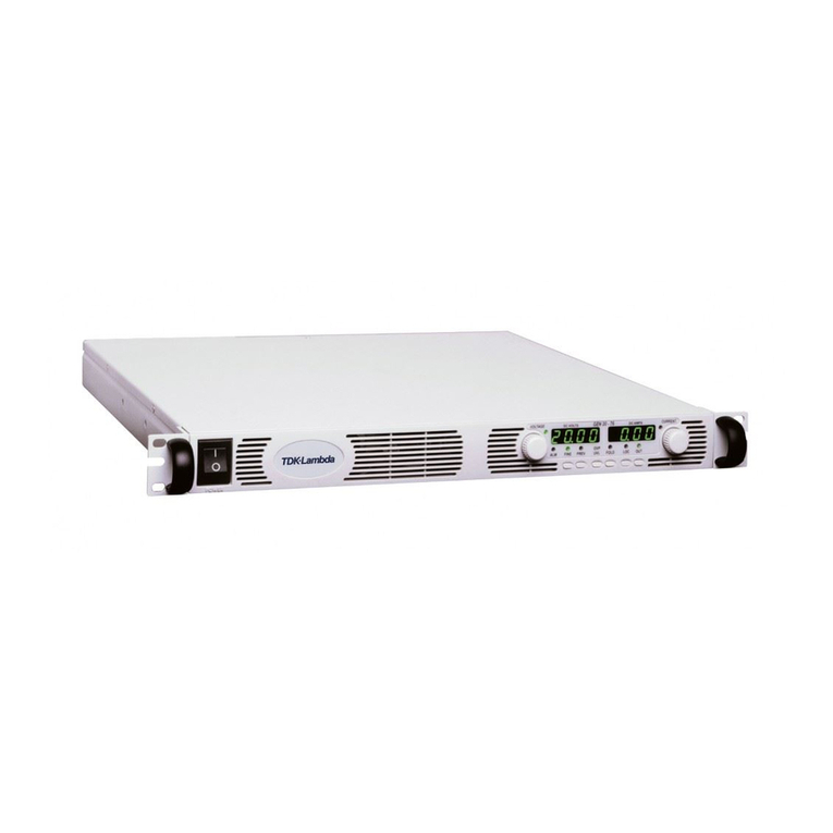 TDK-Lambda Genesys GEN8-300 User manual