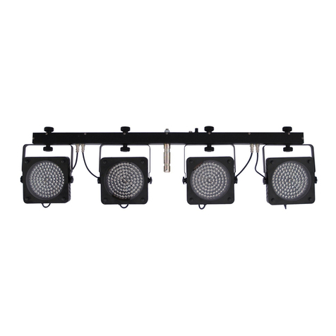 EuroLite LED KLS-200 RGB DMX Lightset User manual