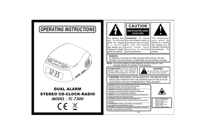 Superior TC-7300 operating instructions