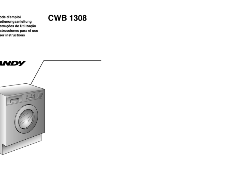 Candy CWB 1308 User manual