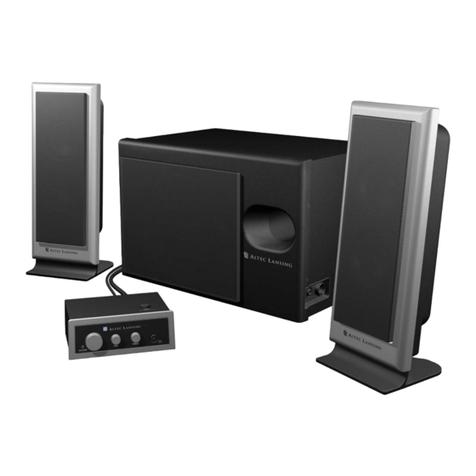 Altec Lansing VS-3121 user guide