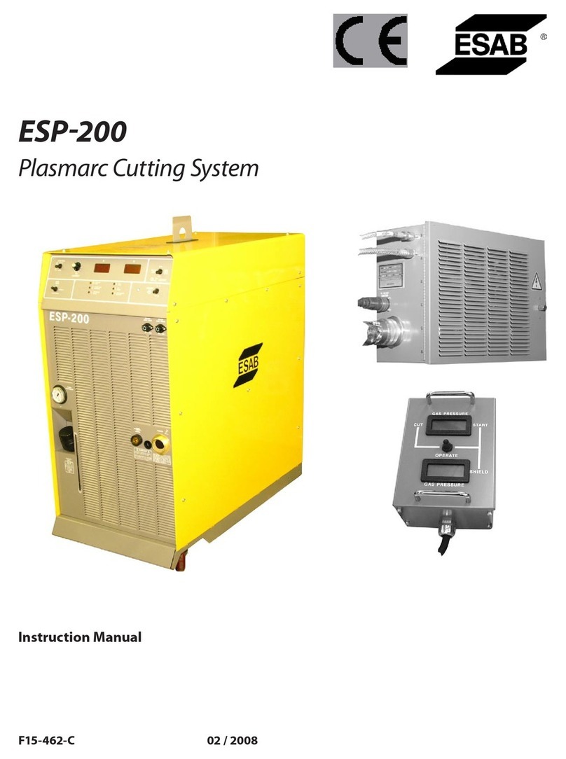 ESAB ESP-200 instruction manual