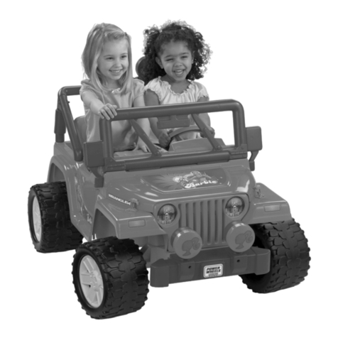 Power Wheels V2503 User manual