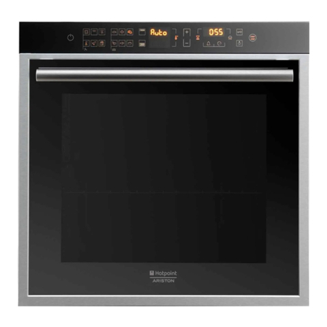 Hotpoint OK 1037ELDP.20 X/HA S operating instructions