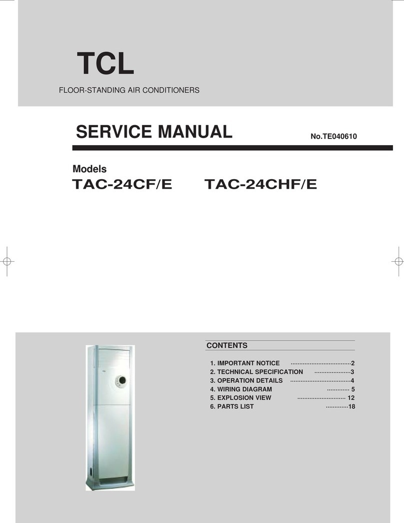 TCL TAC-24CF/E User manual TCL TAC-24CF/E User manual