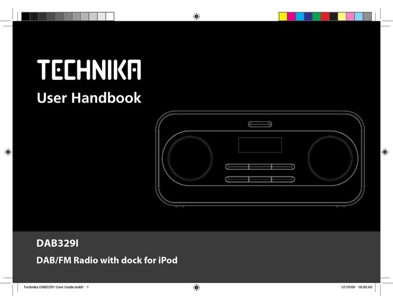 Technika DAB329I User handbook