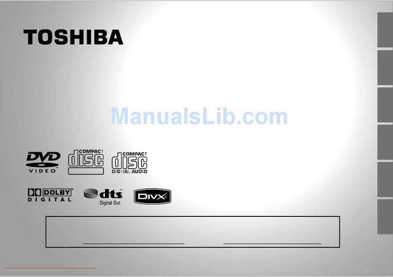 Toshiba teli SD-P2900SR owner's manual