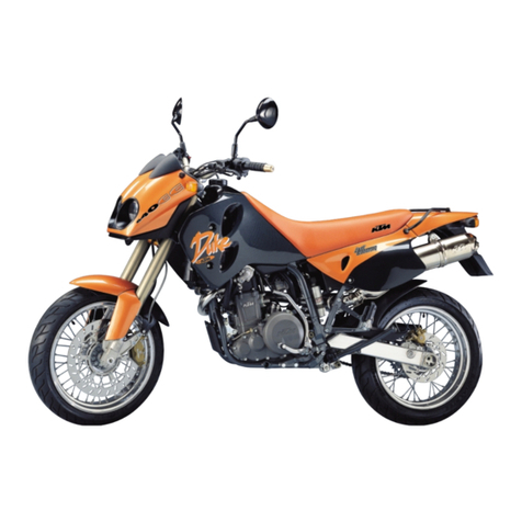 KTM DUKE 640 e User guide