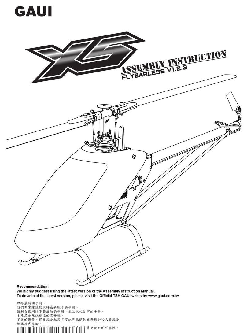 GAUI FLYBARLESS V1.2.3 Assembly instruction