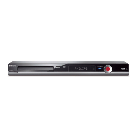 Philips DVDR3465H/96 Service manual