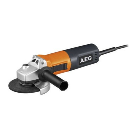 AEG WS 1000-125 X User manual