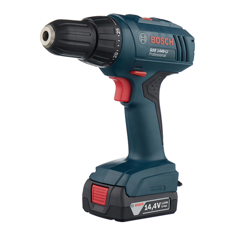Bosch Professional GSR 1440-LI User manual