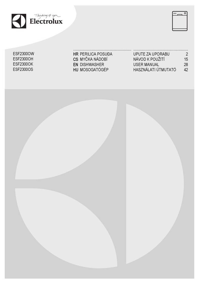 Electrolux ESF2300OW User manual