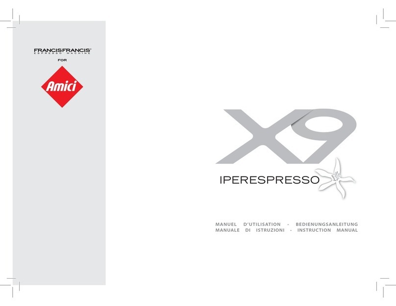 Amici X9 Iperespresso User manual
